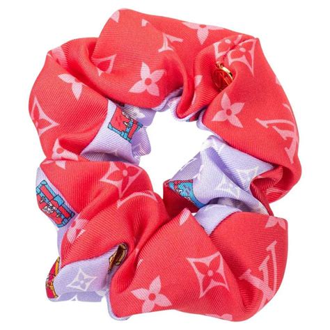 louis vuitton scrunchies price|louis vuitton headband scarf.